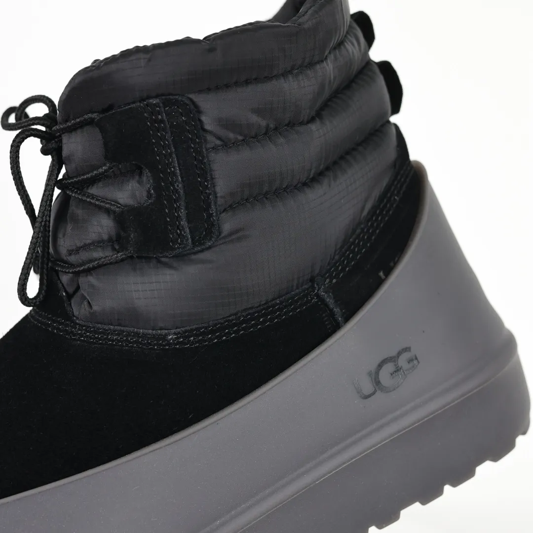 Pick up locally 💰780 Core recommendation Good price Platform foreign trade exclusive quality Men's and women's shoes UGG Mini Lace-Up Weather dual-purpose detachable winter neutral snow boots 1120849 High-end foreign trade mixed M Overseas shopping purchasing exclusive for high-end retail Combination midsole is lightweight and non-slip Real sheep fur integrated Size: 35 36 37 38 39 40 41 42 43 44 45 46